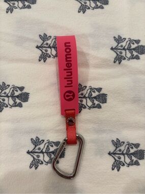 Lululemon Silicone Keychain
